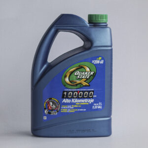 Quaker State Aceite Reforzado Alto Kilometraje 100 000 km SAE 20W-50 – 946 ml / 5 L