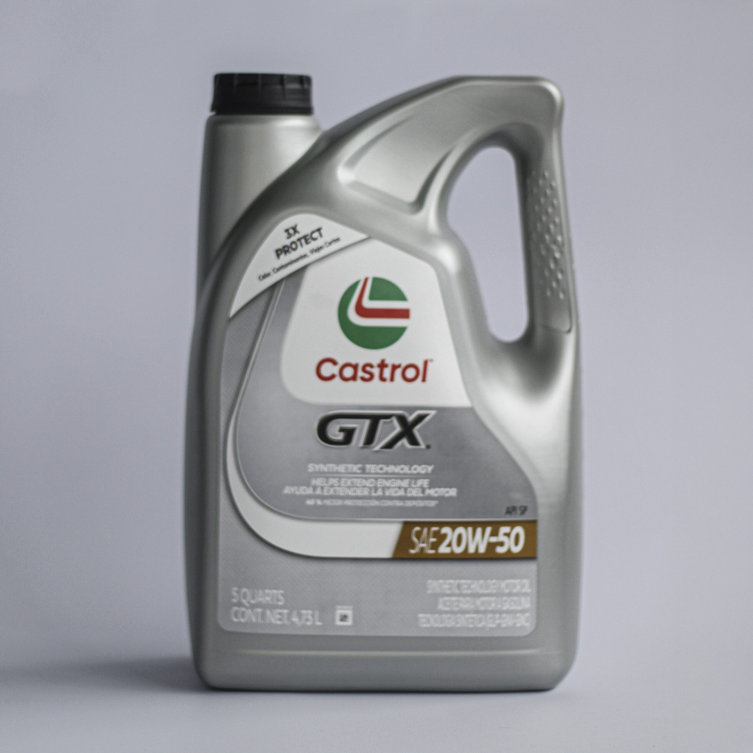 Castrol GTX SAE 20W-50 – 946 ml / 4.73 L