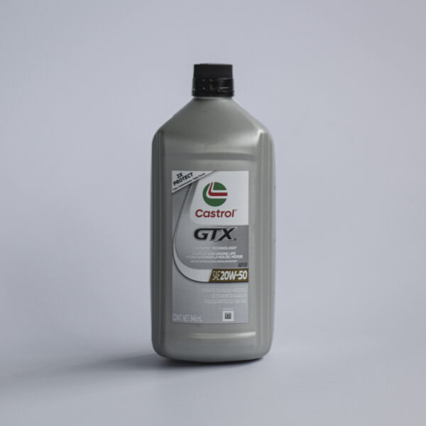Castrol GTX SAE 20W-50 – 946 ml / 4.73 L - Imagen 2