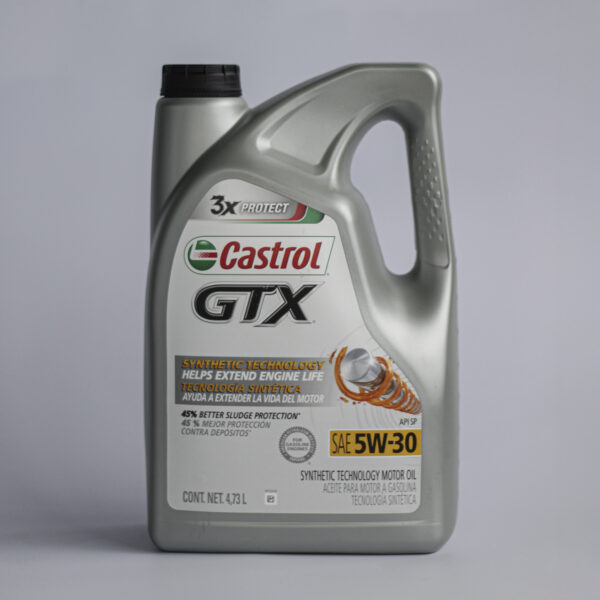 Castrol GTX Synthetic Technology SAE 5W-30 – 946 ml / 4.73 L