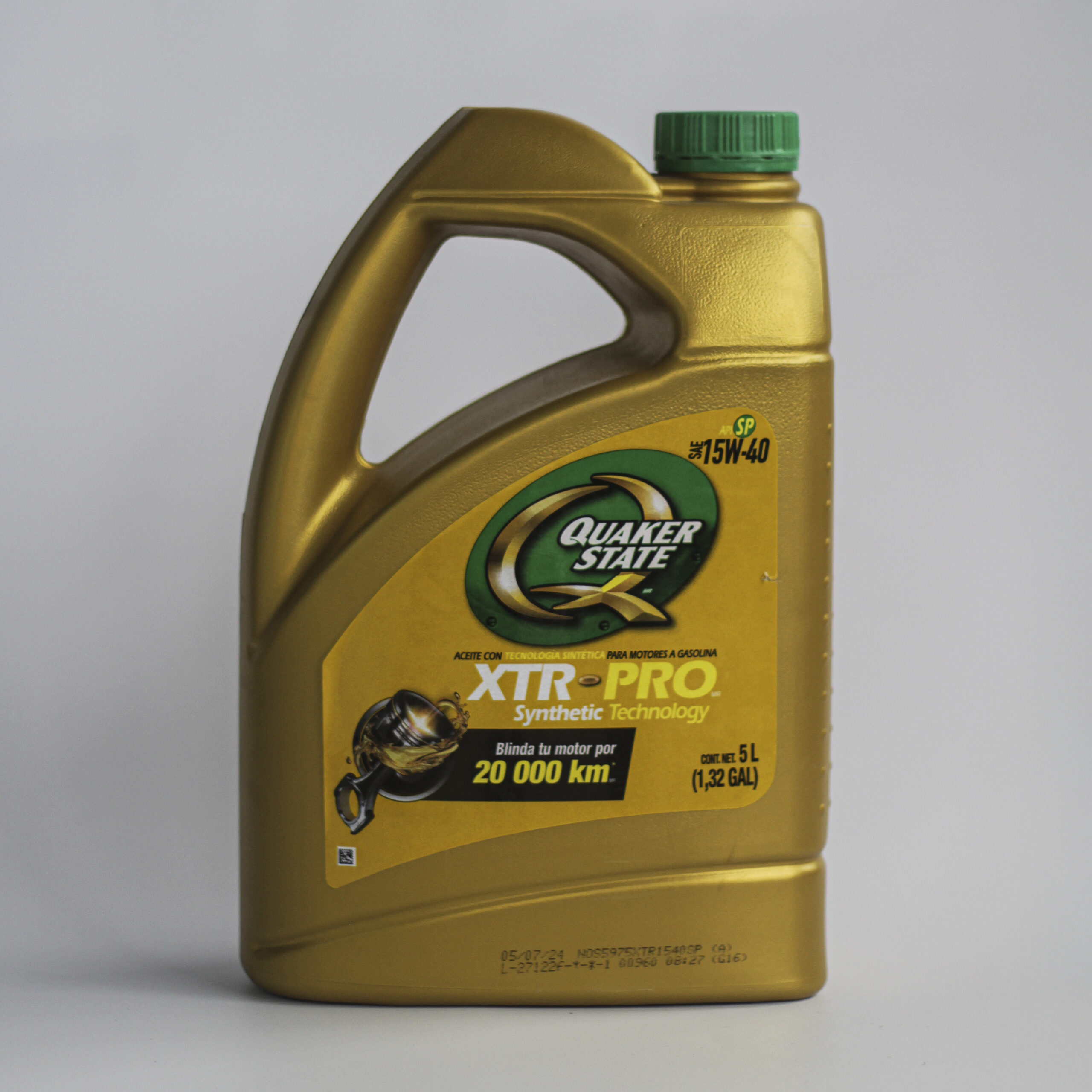 Quaker State XTR PRO Synthetic Technology SAE 15W-40 – 946 ml / 5 L