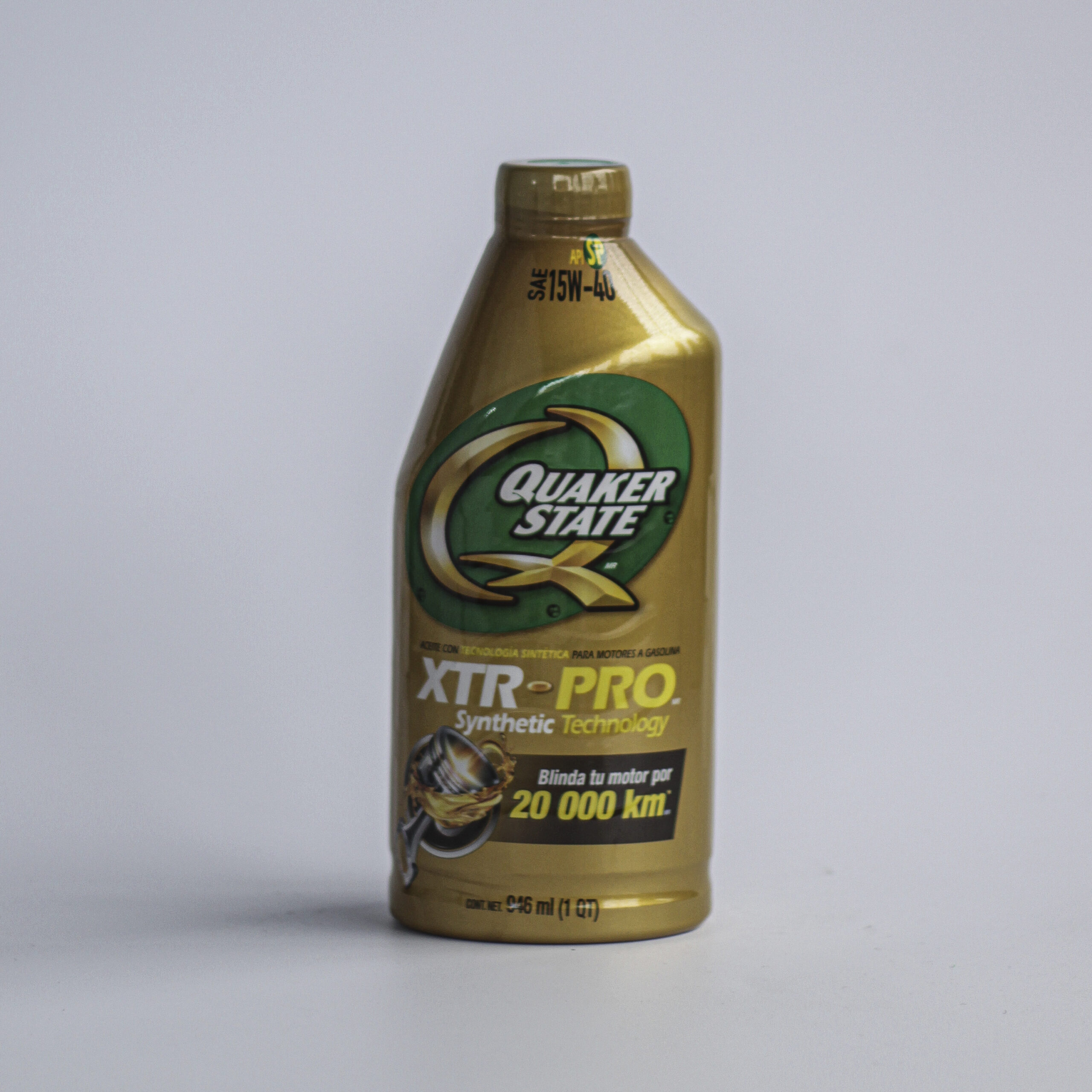 Quaker State XTR PRO Synthetic Technology SAE 15W-40 – 946 ml / 5 L - Imagen 2