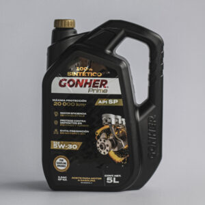 GONHER Prime 100% Sintético SAE 5W-30 – 946 ml / 5 L