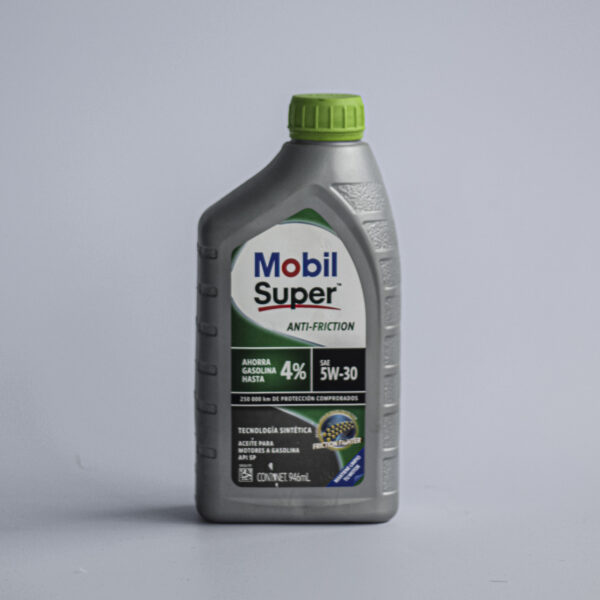 Mobil Super Anti-Friction SAE 5W-30 – 946 ml / 5 L - Imagen 2