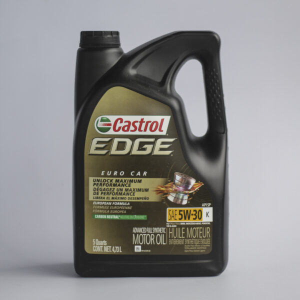 Castrol EDGE Euro Car SAE 5W-30 – 946 ml / 4.73 L