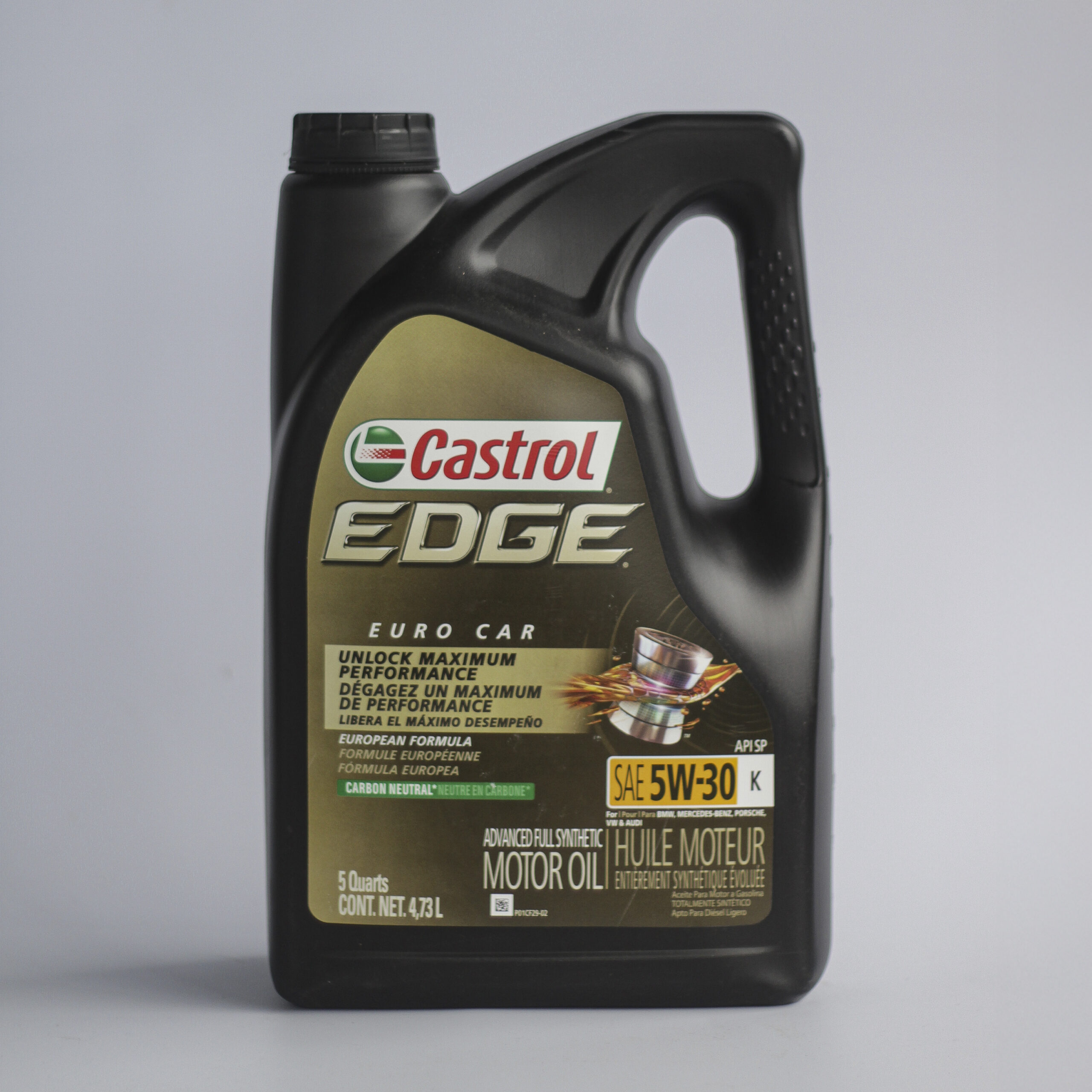Castrol EDGE Euro Car SAE 5W-30 – 946 ml / 4.73 L