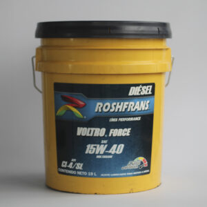 Aceite para Motor a Diesel ROSHFRANS VOLTRO FORCE SAE 15W-40 API CI-4/SL – Línea Performance