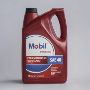 Mobil Monogrado Heavy Duty SAE 40 API SL – 946 ml / 5 L