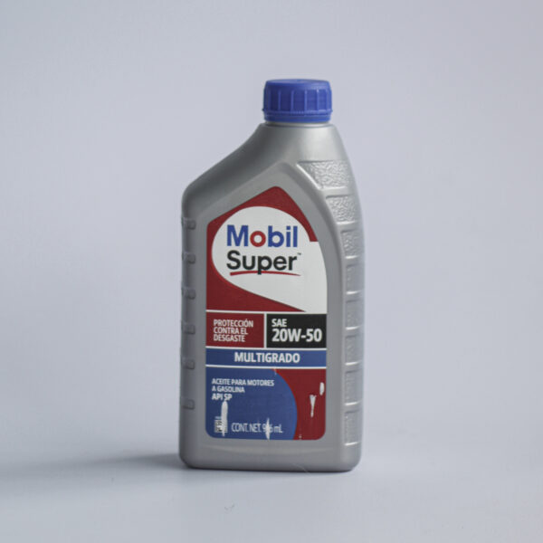 Mobil Super SAE 20W-50 – 946 ml / 5 L - Imagen 2