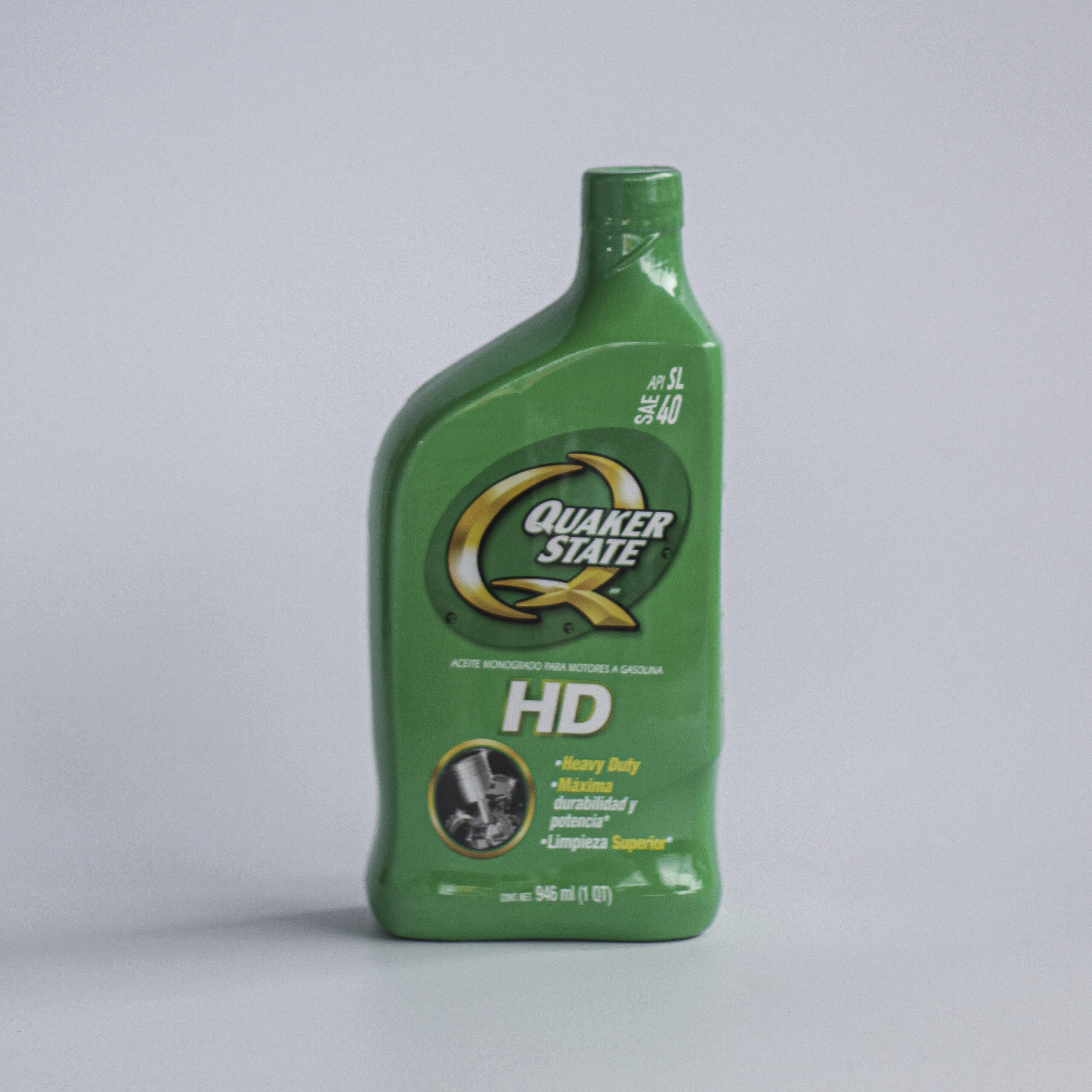 Quaker State Aceite Monogrado HD SAE 40 – 946 ml / 5 L - Imagen 2