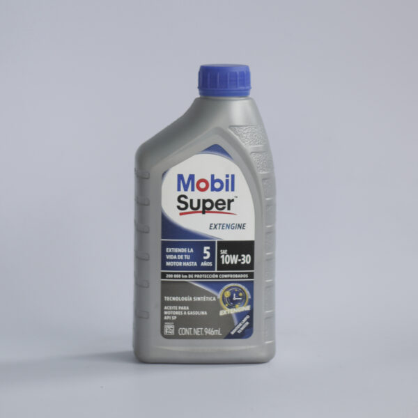 Mobil Super Extengine SAE 10W-30 – 946 ml / 5 L - Imagen 2