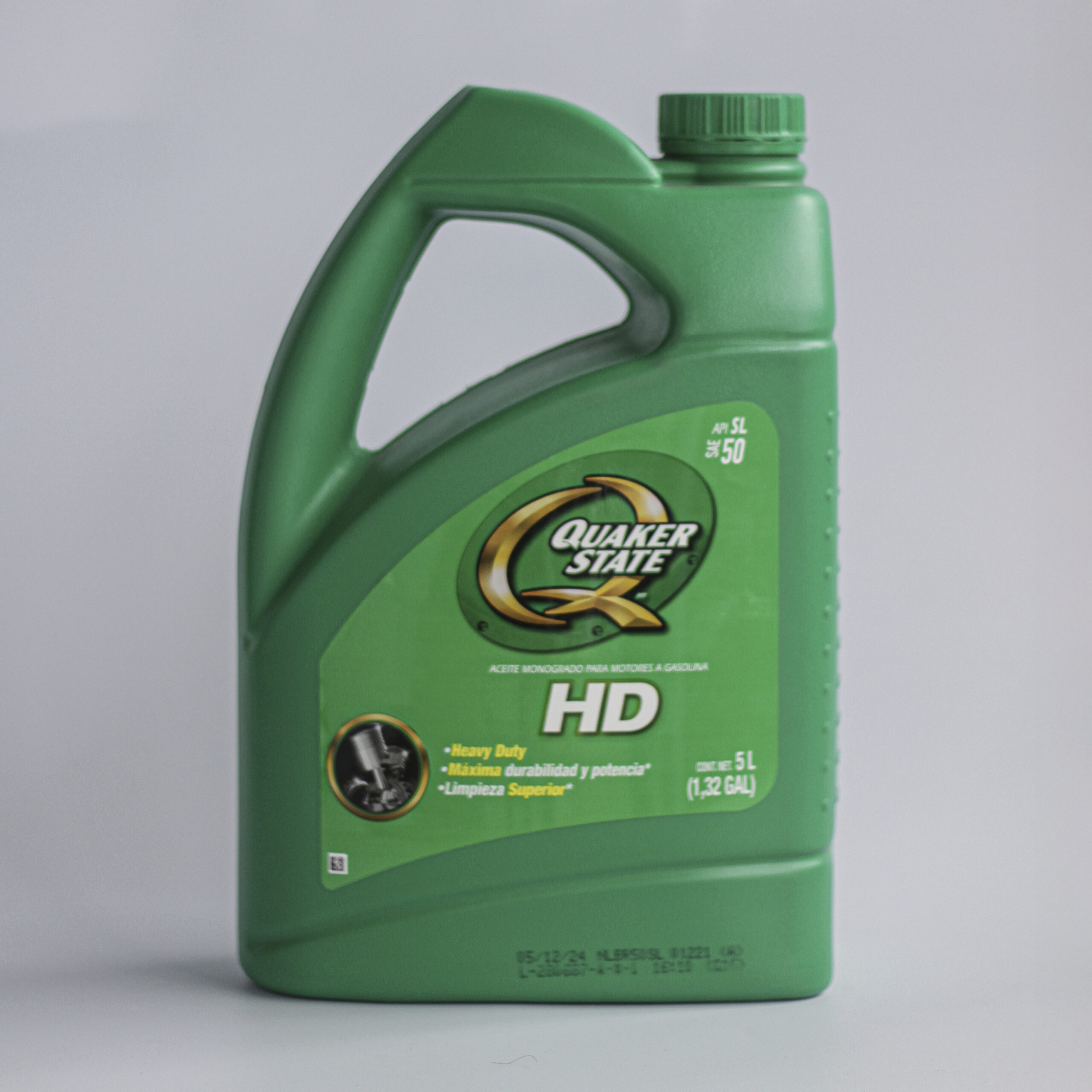 Quaker State Aceite Monogrado HD SAE 50 – 946 ml / 5 L