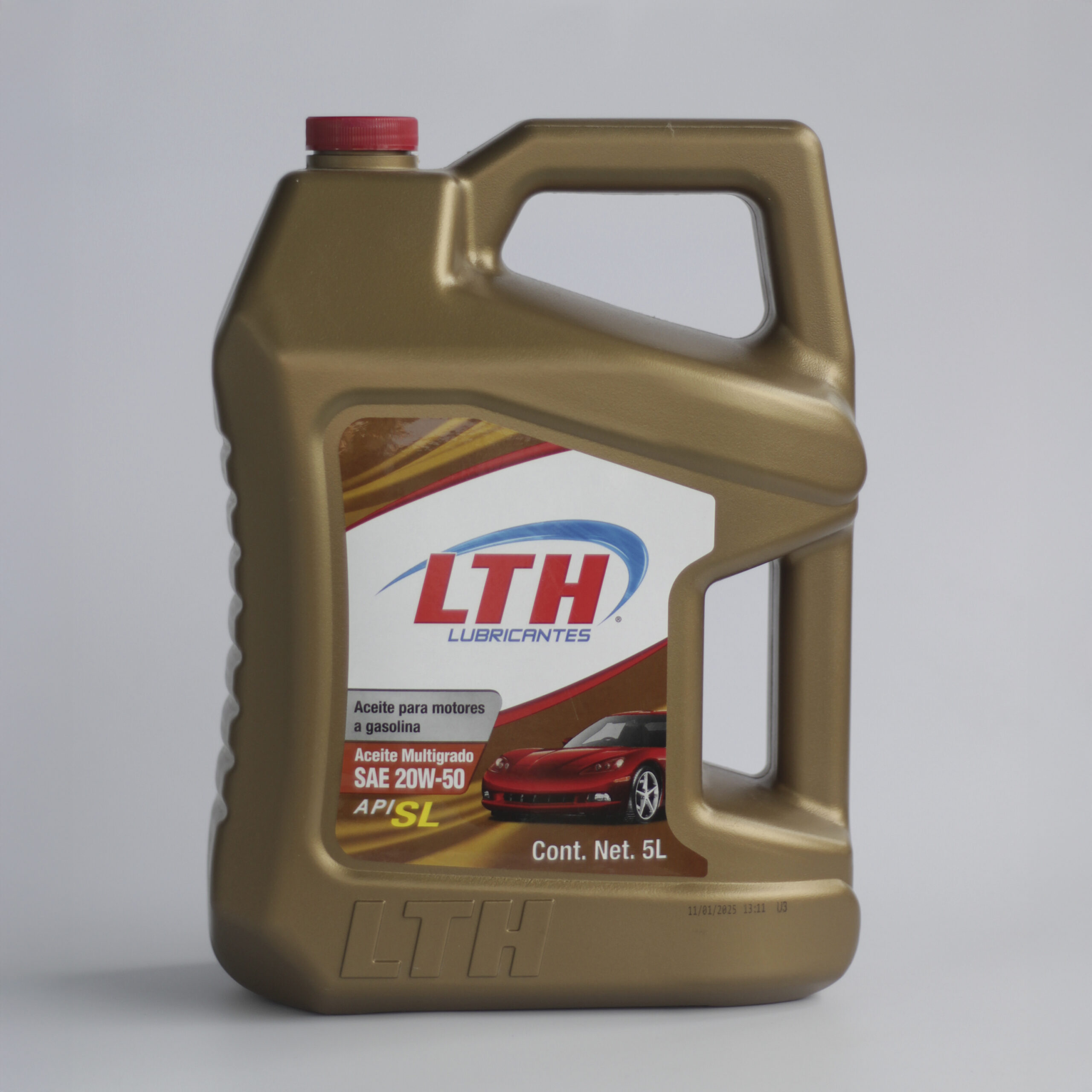 LTH Lubricantes Aceite Multigrado SAE 20W-50 API SL – 946 ml / 5 L