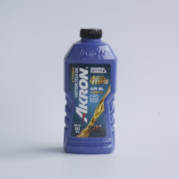 Akron Aceite Mineral 4 Tiempos 20W-50 – 1 L