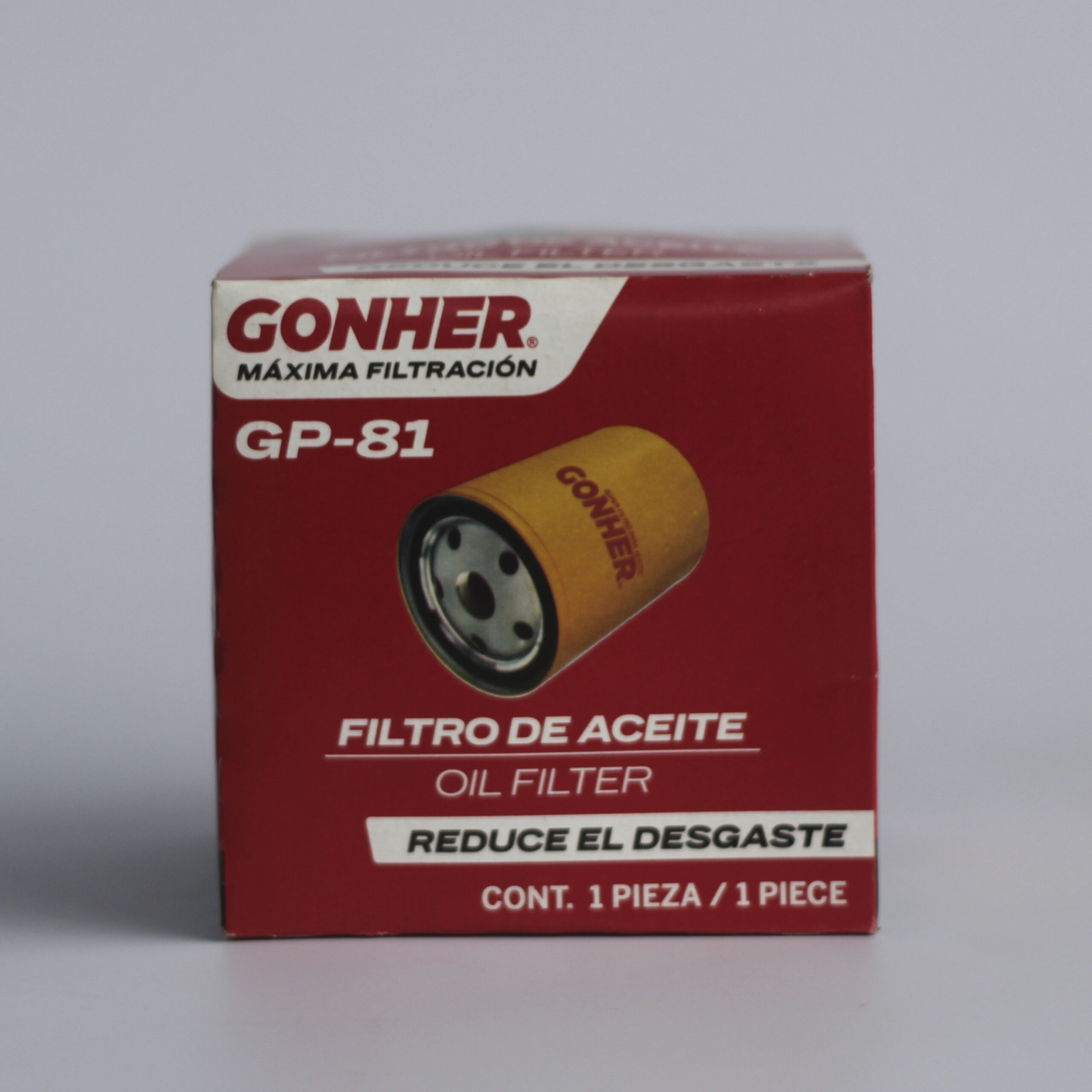 Filtro de Aceite GONHER GP-81 – Máxima Filtración