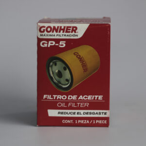Filtro de Aceite GONHER GP-5 – Máxima Filtración