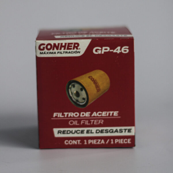Filtro de Aceite GONHER GP-46 – Máxima Filtración
