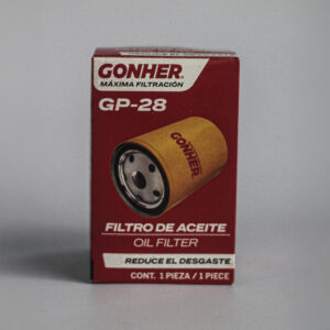 Filtro de Aceite GONHER GP-28 – Máxima Filtración