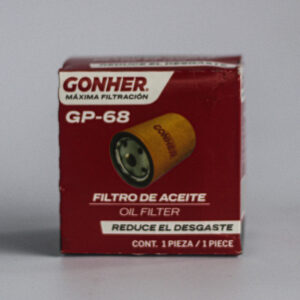 Filtro de Aceite GONHER GP-68 – Máxima Filtración
