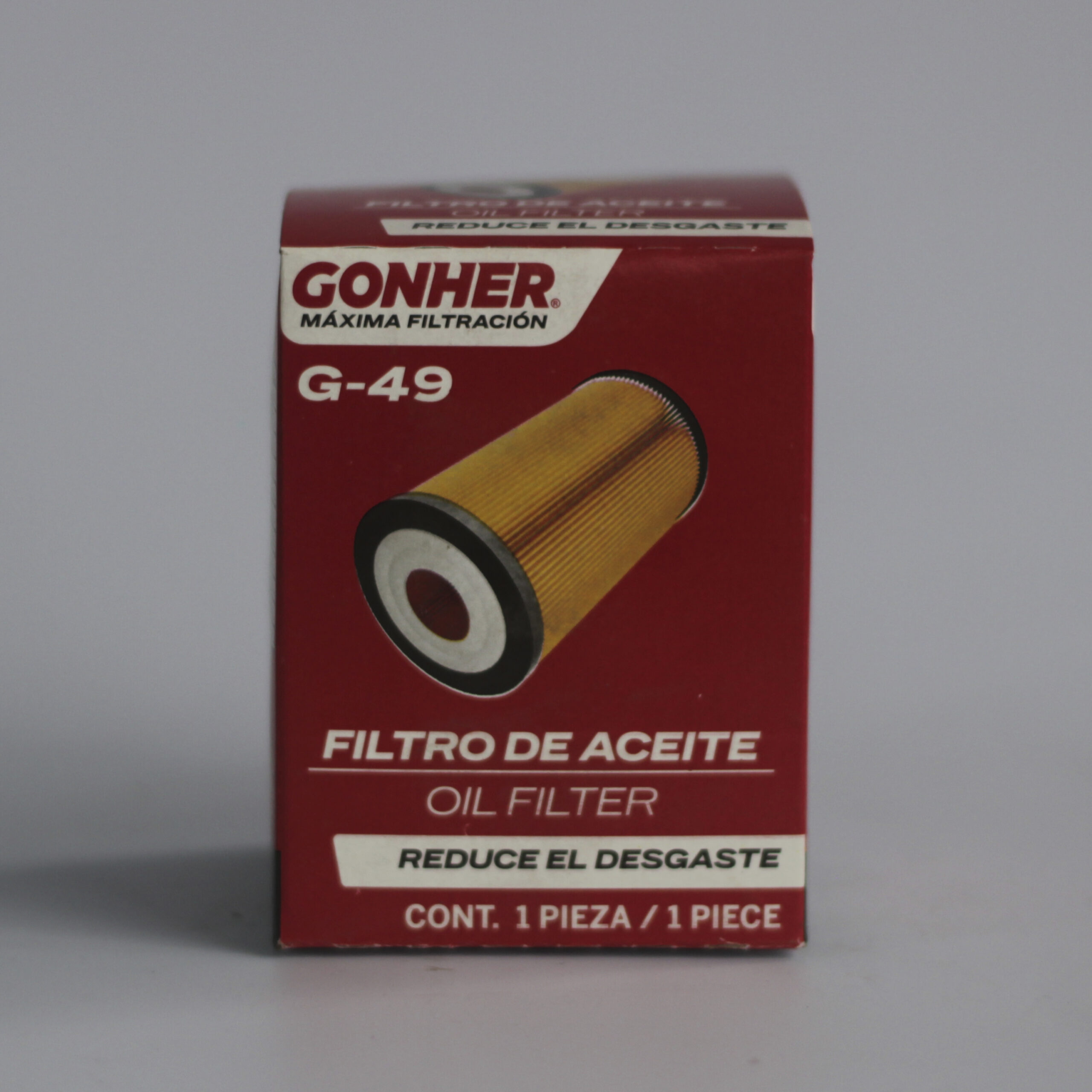 Filtro de Aceite GONHER G-49 – Máxima Filtración