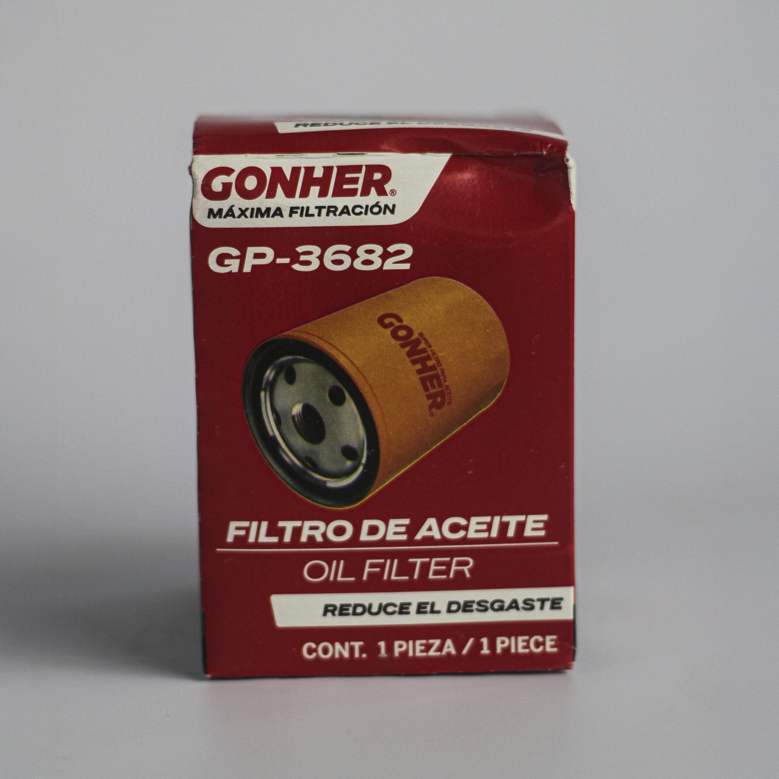 Filtro de Aceite GONHER GP-3682 – Máxima Filtración