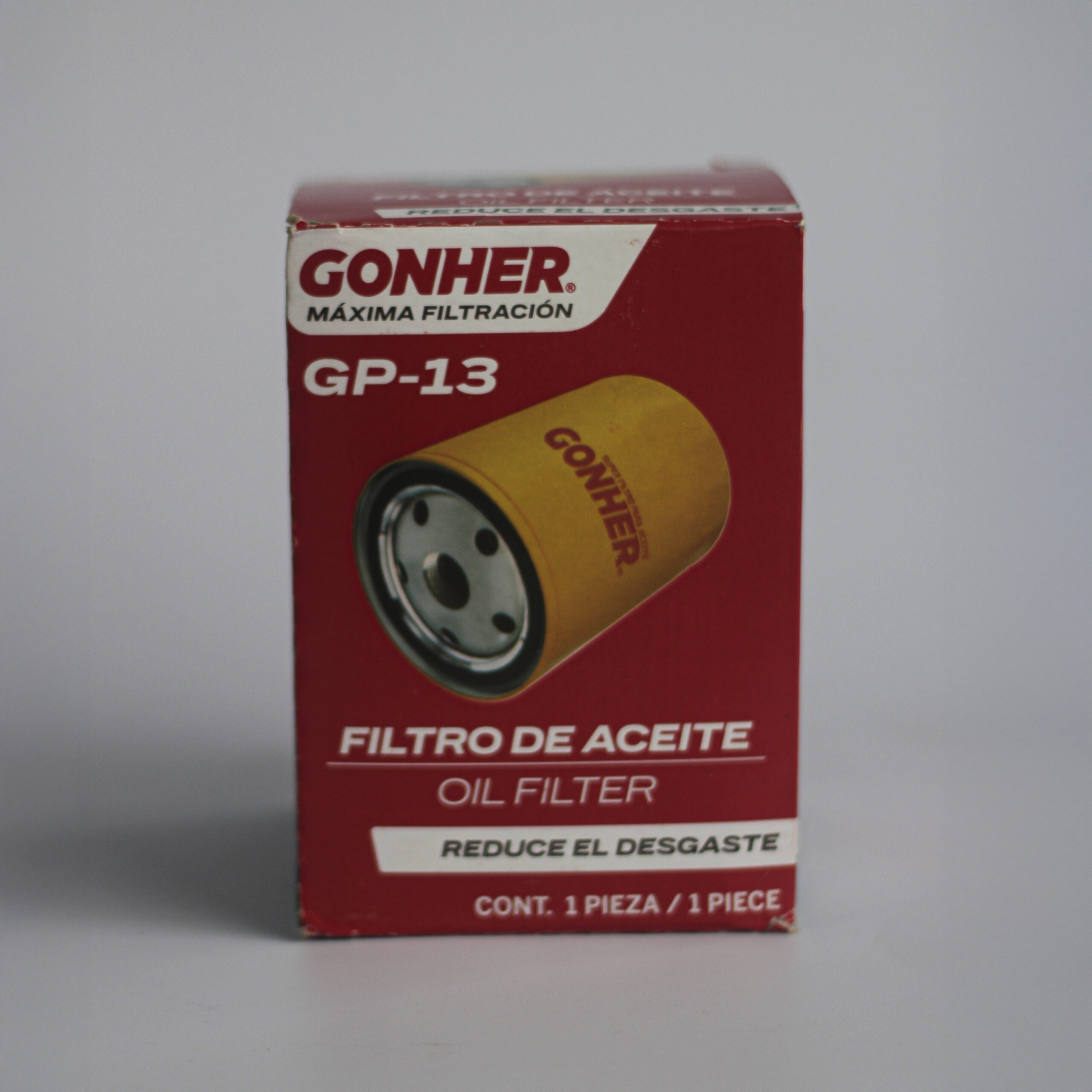 Filtro de Aceite GONHER GP-13 – Máxima Filtración