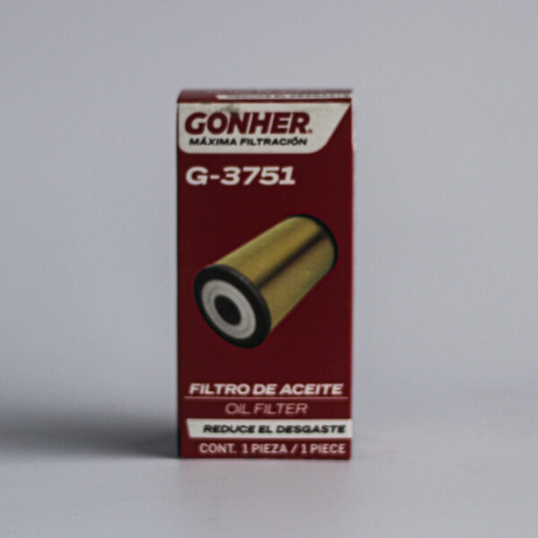 Filtro de Aceite GONHER G-3751 – Máxima Filtración