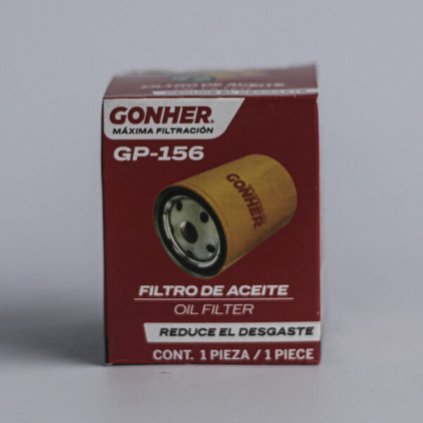 Filtro de Aceite GONHER GP-156 – Máxima Filtración