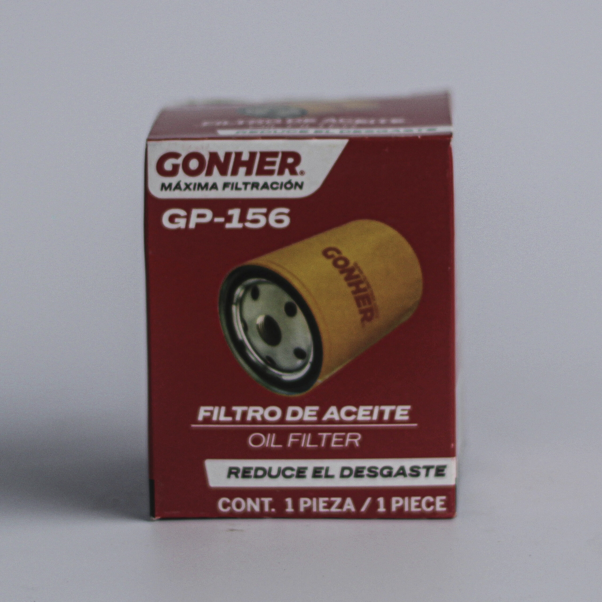 Filtro de Aceite GONHER GP-156 – Máxima Filtración