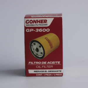 Filtro de Aceite GONHER GP-3600 – Máxima Filtración