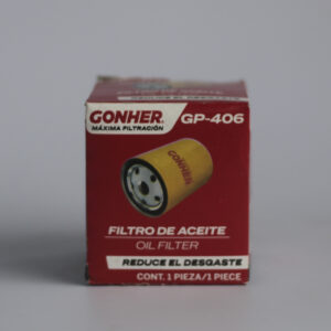 Filtro de Aceite GONHER GP-406 – Máxima Filtración