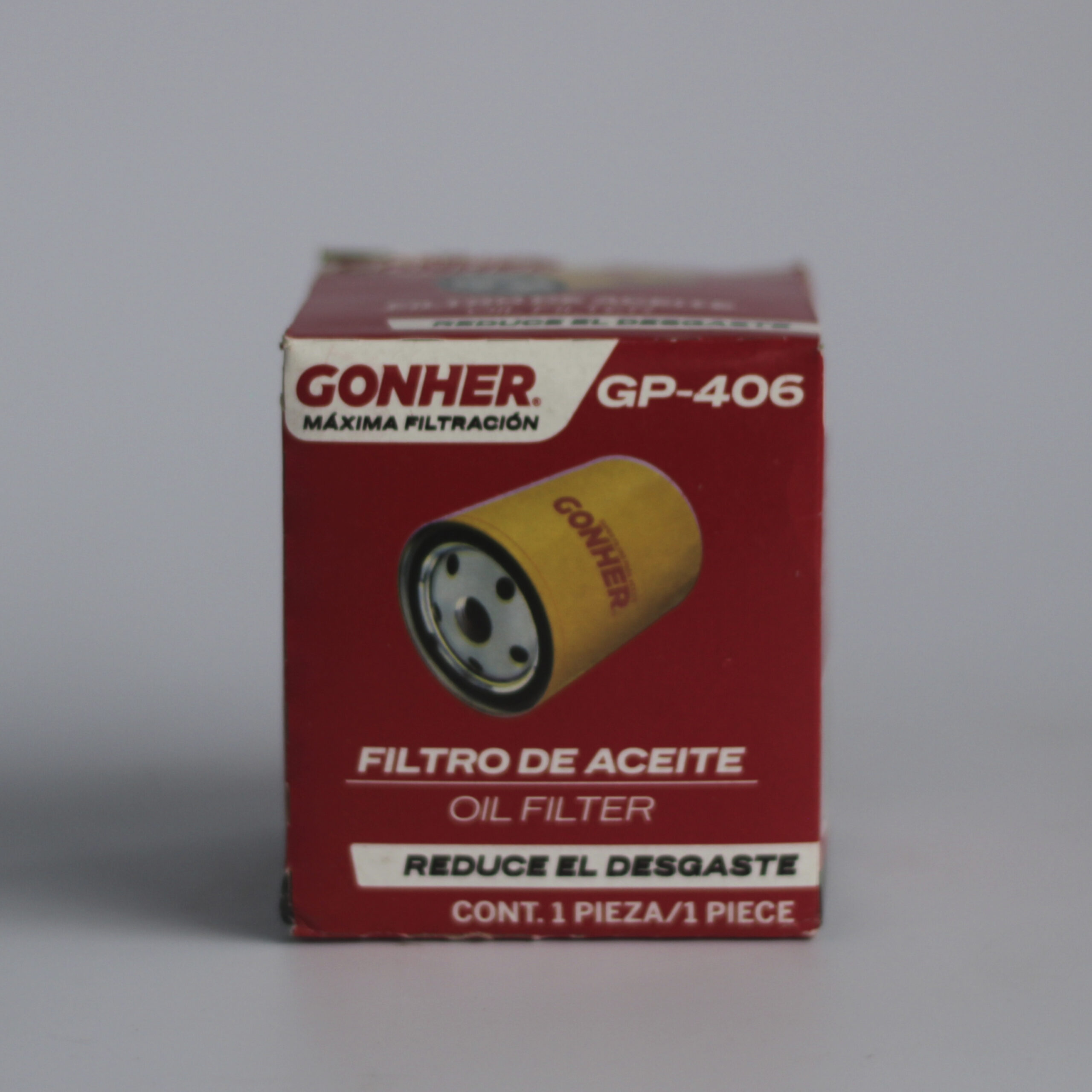 Filtro de Aceite GONHER GP-406 – Máxima Filtración