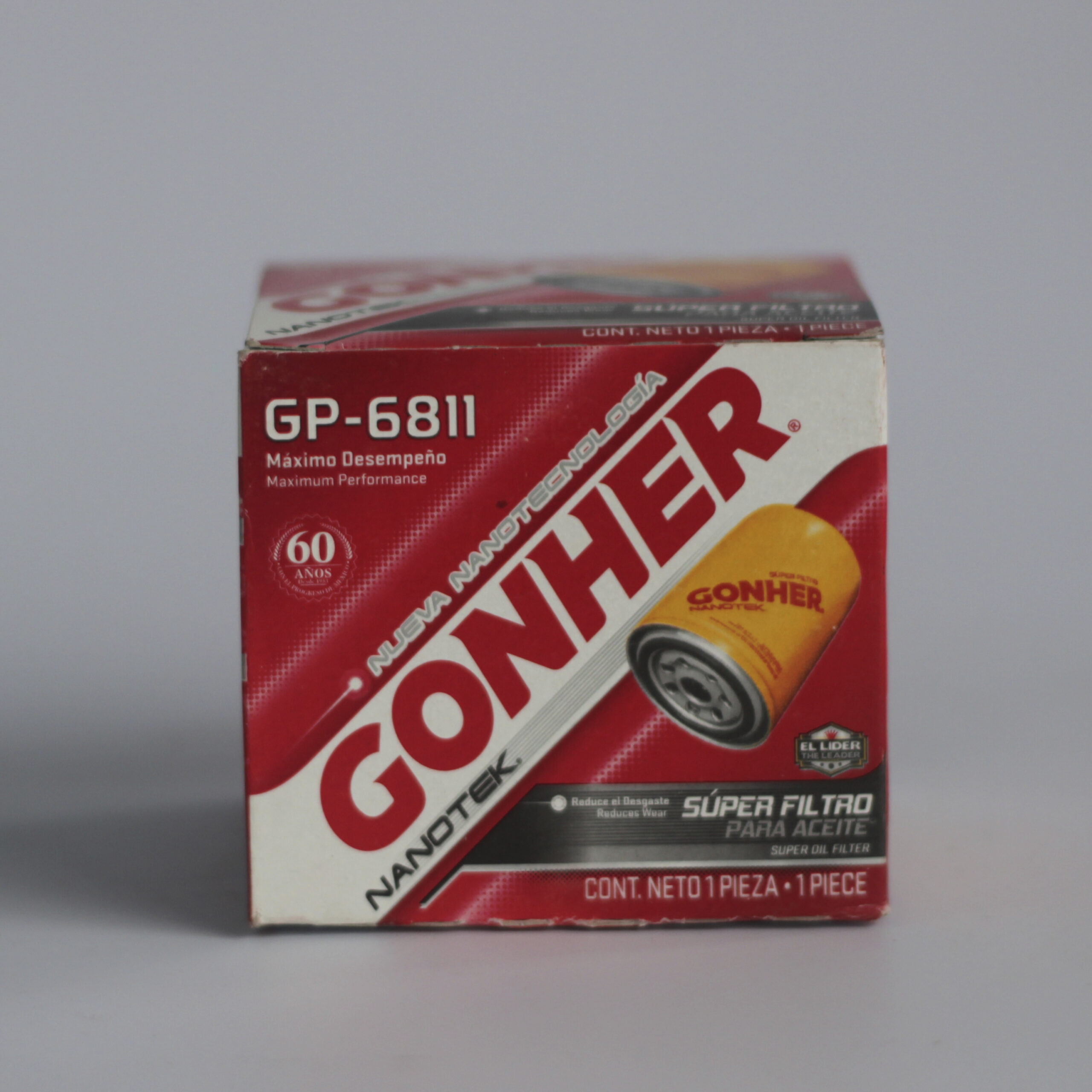 Filtro de Aceite GONHER GP-6811 – Súper Filtro para Máximo Desempeño