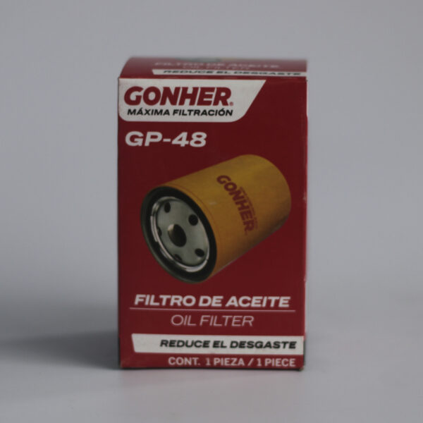 Filtro de Aceite GONHER GP-48 – Máxima Filtración