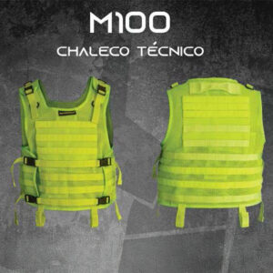 Chaleco Técnico M100 | Supervisión, Alta Visibilidad y Sistema MOLLE