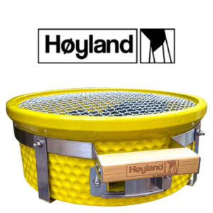 Asador Hibachi BAW01 HØYLAND – Cerámica con Parrilla de Acero Inoxidable