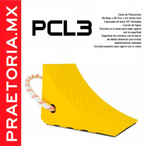 PCL3 Calza para llantas de poliuretano – Capacidad 20 T