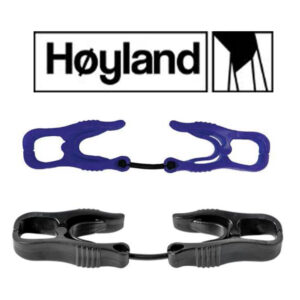 H0.10A Clip para guantes plástico – Azul / H0.10N Clip para guantes plástico – Negro