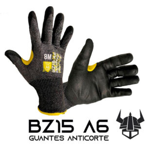 Guantes Anticorte Berserker® EPP Calibre 15 – ANSI A6 / EN 388:2016 (4X43F)
