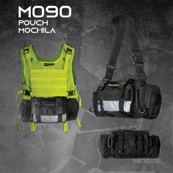 M090 Pouch Mochila Táctica BERSERKER | Sistema MOLLE, Multiusos y Alta Visibilidad