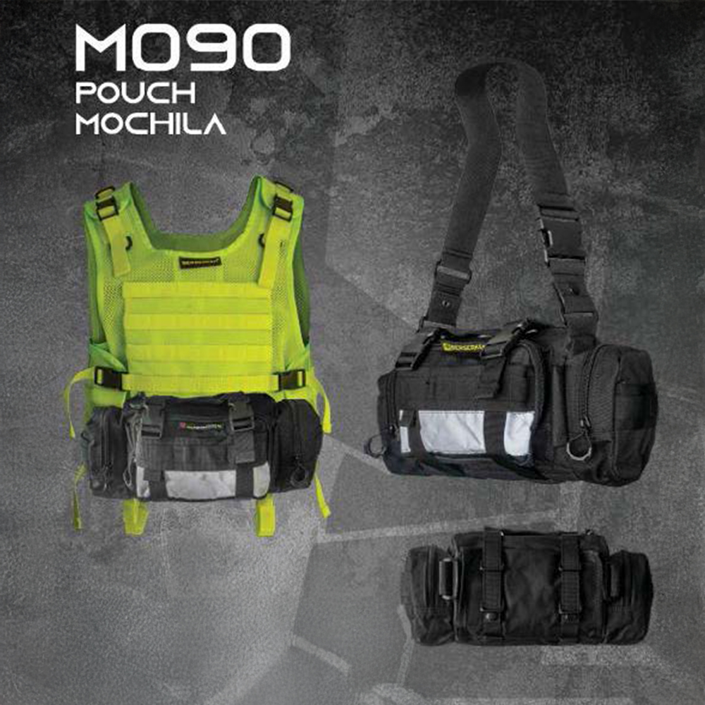 M090 Pouch Mochila Táctica BERSERKER | Sistema MOLLE, Multiusos y Alta Visibilidad