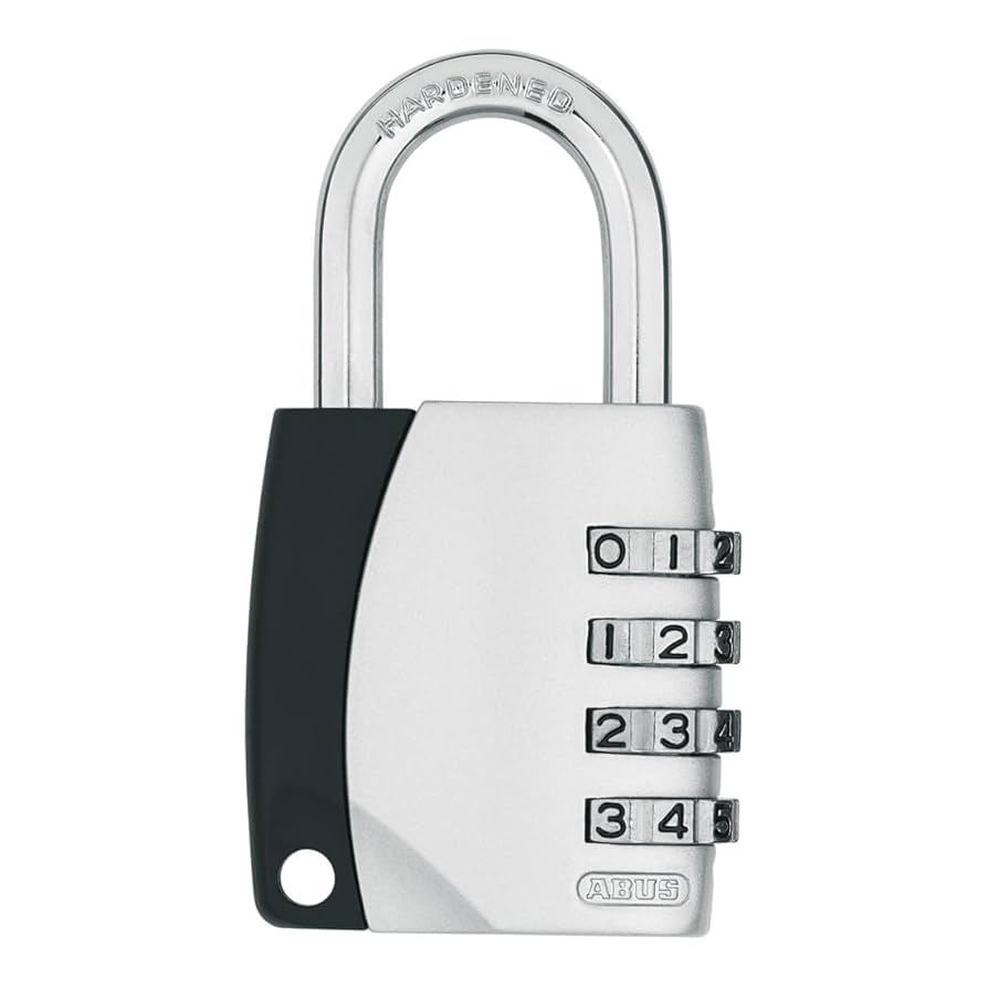 Candado ABUS 155/40 mm de Combinación 4 Dígitos – Seguridad Ajustable