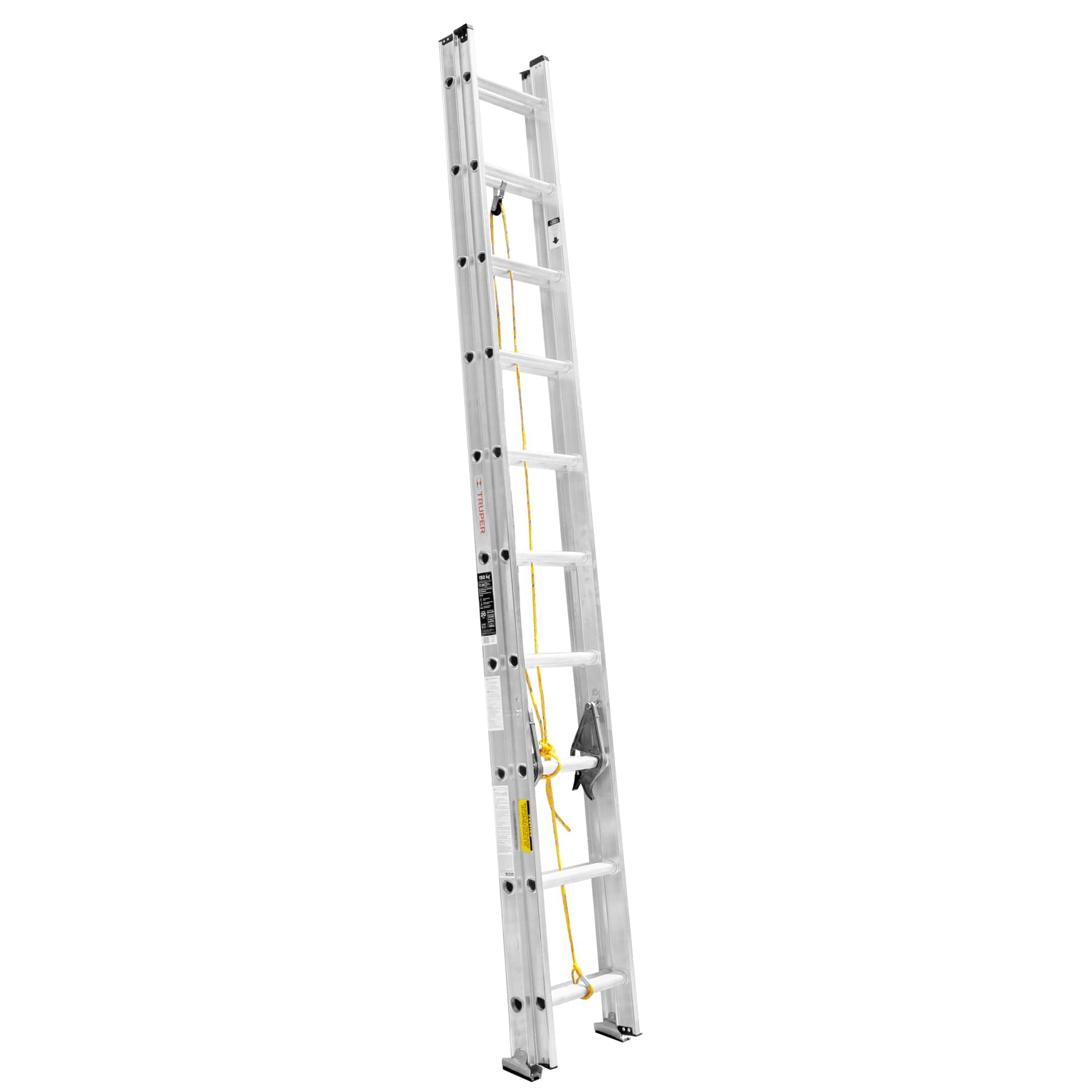 Escalera de Extensión Truper ESE-20 Tipo III 20 Peldaños – Seguridad