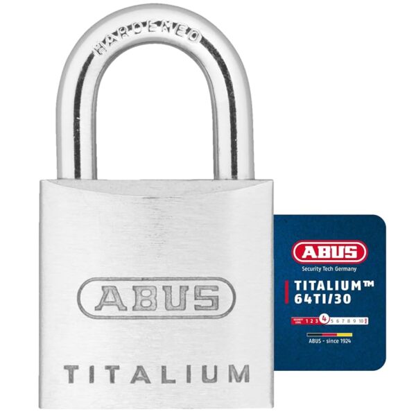 Candado ABUS Titalium 64TI/30 mm – Compacto y Resistente