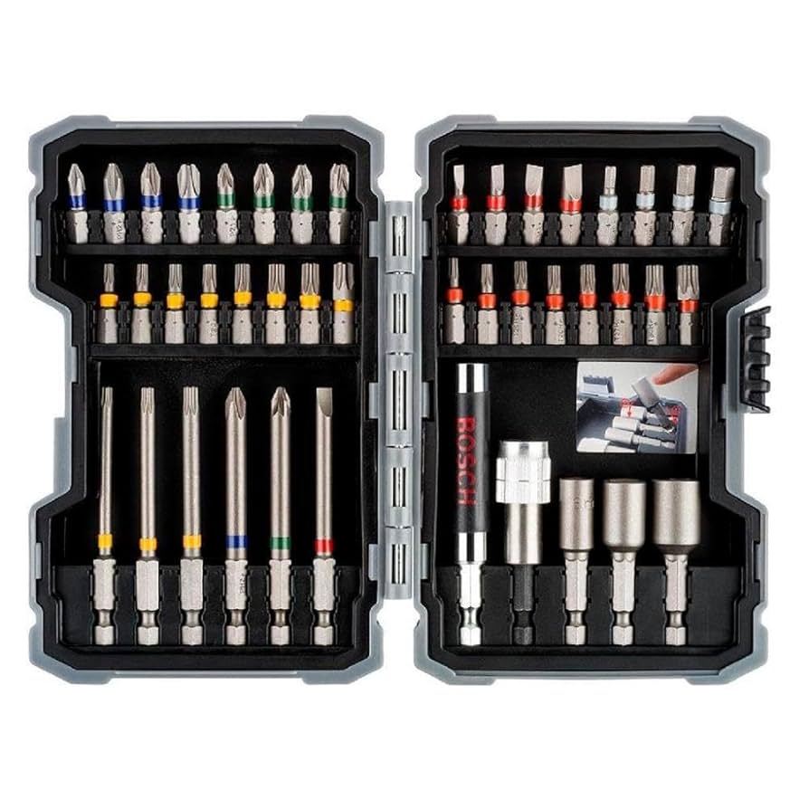 Set Bosch 2607017164 32 Puntas con Adaptador – Atornillado Preciso