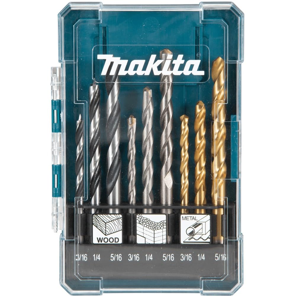 Juego de Brocas Makita D-71984 Profesional – Perforación Precisa