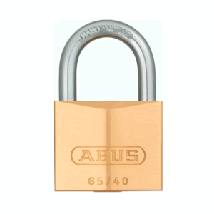 Candado ABUS 65/40 mm de Latón Macizo – Seguridad Clásica