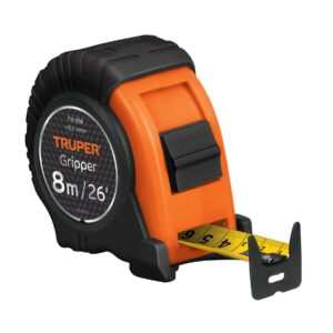 Cinta Métrica Truper CINTA-8MP 8 m x 25 mm Profesional – Medición Precisa