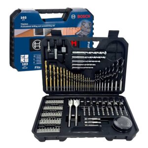 Set Bosch X-Line Titanium 103 Piezas – Brocas y Puntas Profesionales