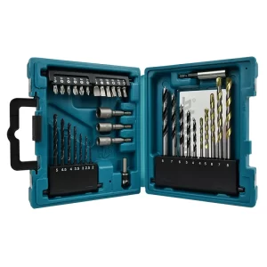 Juego de Accesorios Makita D-36980 34 Piezas – Metal, Concreto y Madera